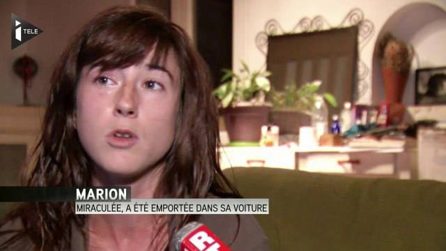 Intempéries: Marion, rescapée, s'est dit qu'elle allait mourir