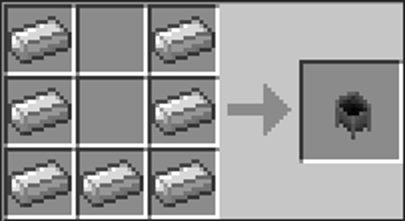 Minecraft Kazan Nasıl Yapılır