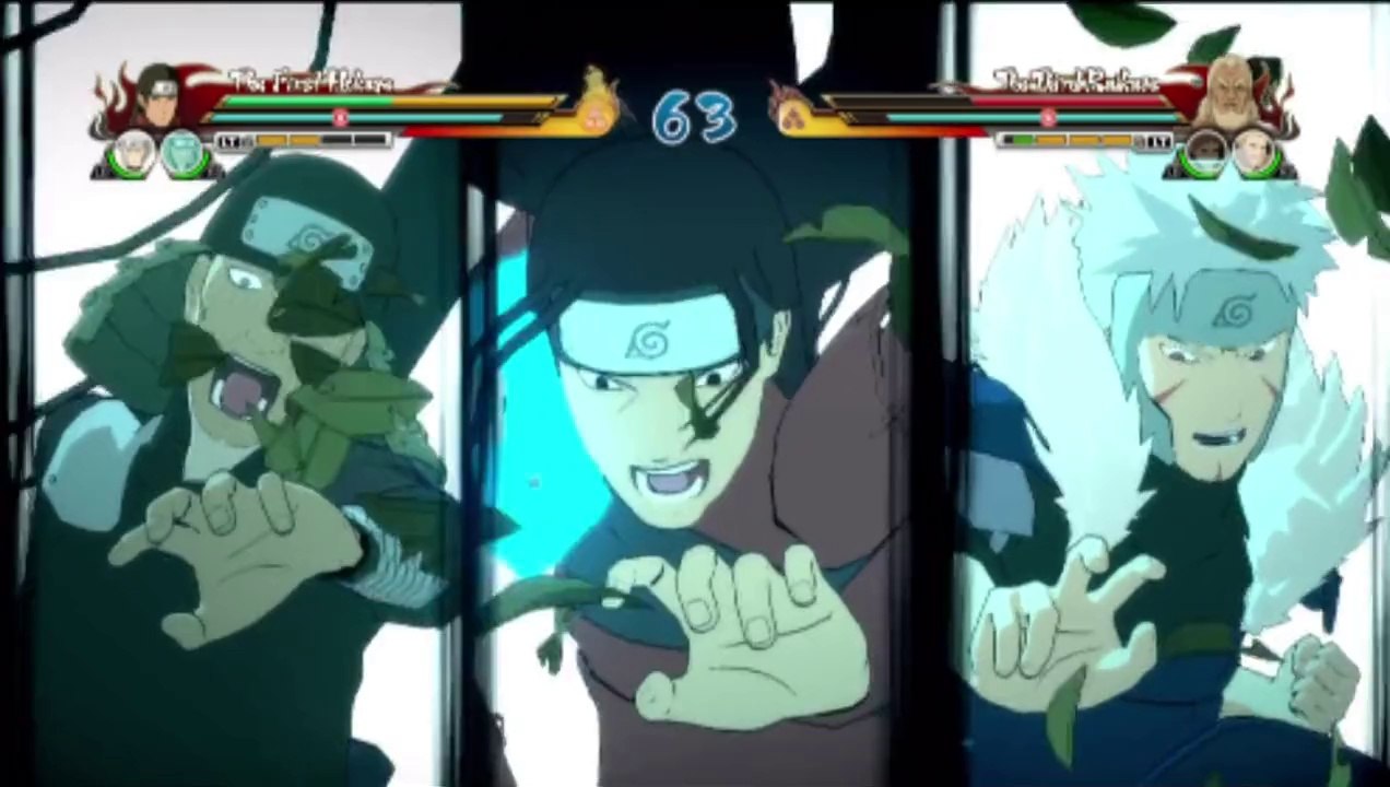 Third Raikage VS First Hokage Hashirama Senju In A Naruto Shippuden Ultimate Ninja Storm Revolution Match / Battle / Fight