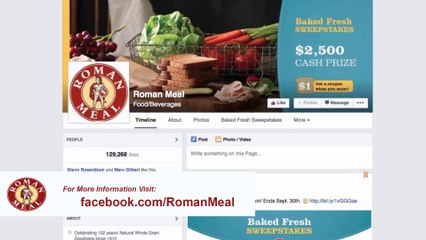 Build a Better Breakfast this Month Chef Rebecca Lang Recommends Roman Meal Whole Grain Bread