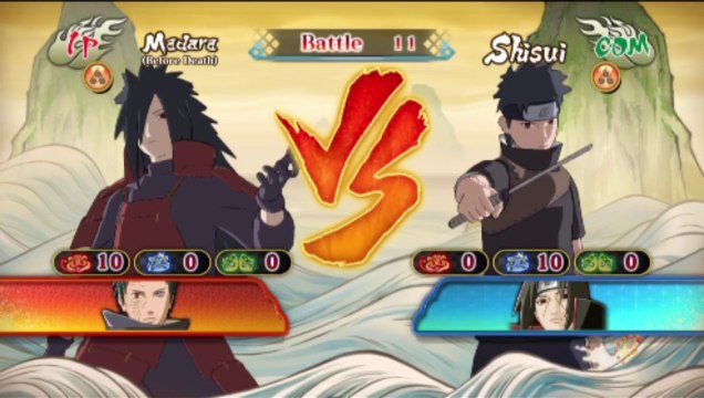 Madara Uchiha VS Shisui Uchiha In A Naruto Shippuden Ultimate Ninja Storm Revolution Match / Battle / Fight
