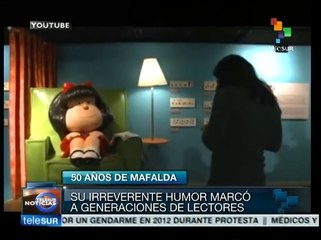 Mafalda cumple 50 años sin dejar de ser la niña curiosa y rebelde