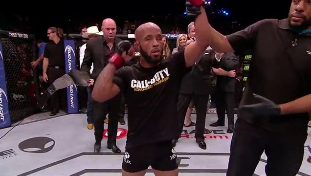 UFC 178: Demetrious Johnson Octagon Interview