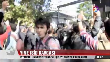 İstanbul Üniversitesinde yine IŞİD Kavgası çıktı