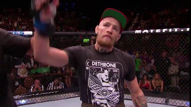 UFC 178: Conor McGregor Octagon Interview