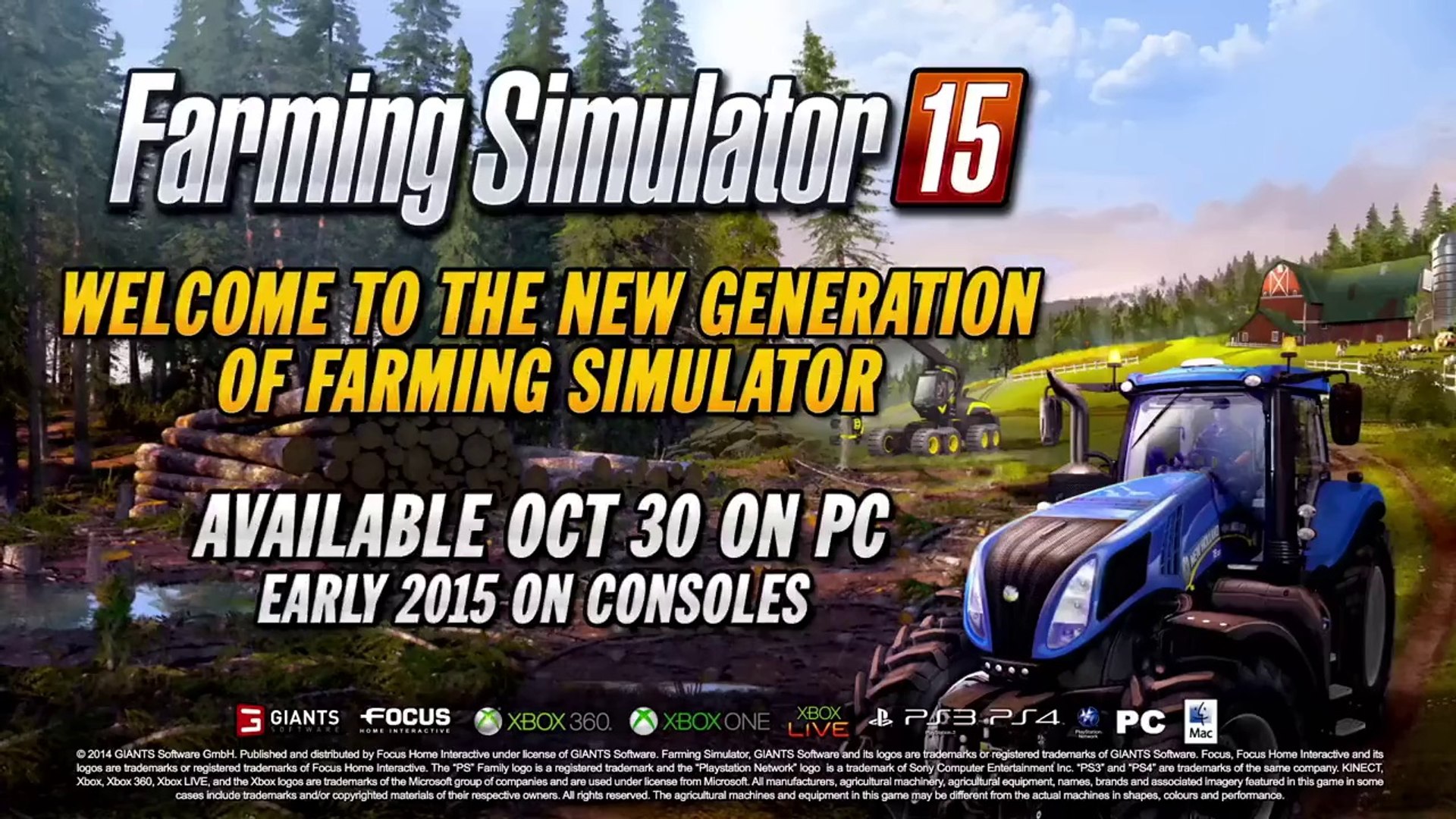 Farming Simulator 15 - Préparer ses cultures - Vidéo Dailymotion