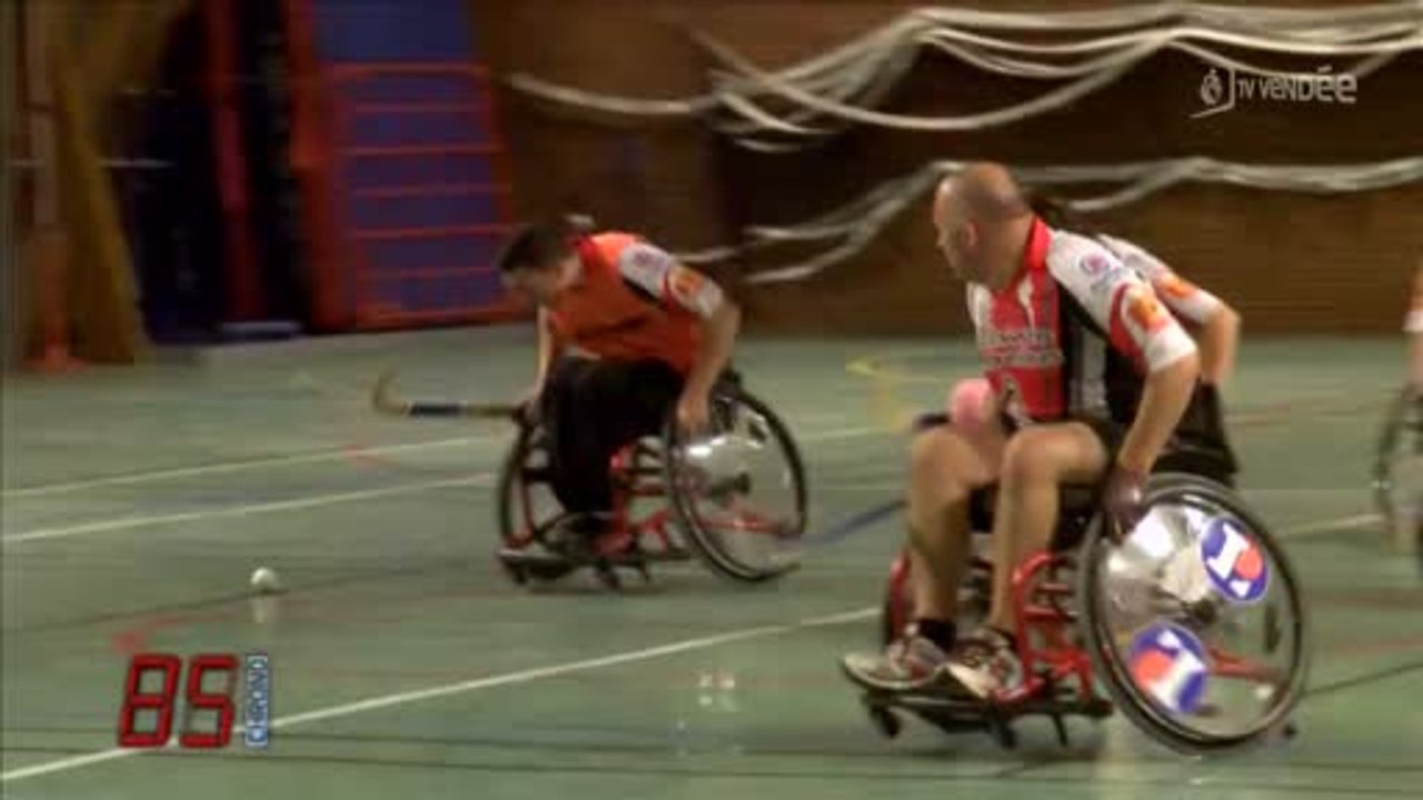 Handisport : Découverte du Rink-Hockey Fauteuil