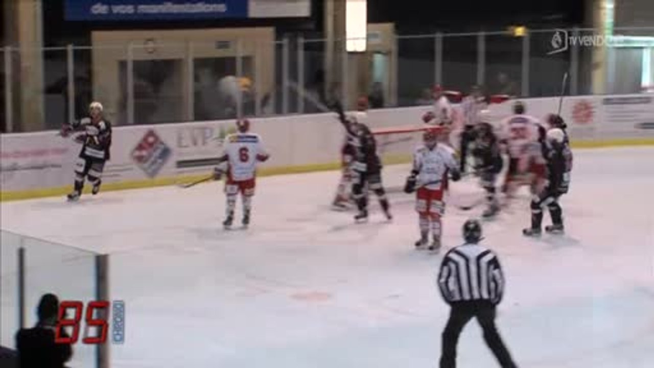 Hockey sur glace D2 : La Roche-sur-Yon - Amnéville 4-3