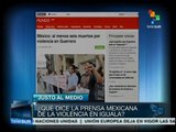 Medios mexicanos analizan violencia policial en Guerrero
