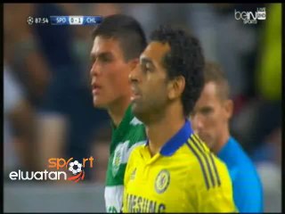 ملخص لمسات صلاح امام سبورتنيج لشبونه