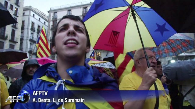 Barcelone: les indépendantistes catalans à nouveau dans la rue