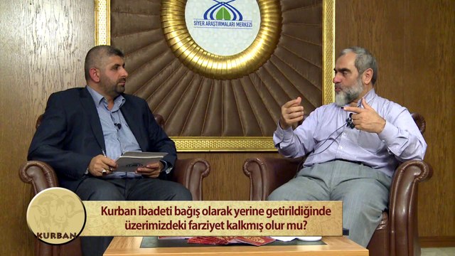 118) Kurban ibadeti bağış olarak yerine getirildiğinde üzerimizdeki farziyet kalkmış olur mu? - Nureddin YILDIZ - Sosyal Doku Vakfı