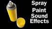 Spray Paint Can, Free Sound Effects, Sound Effect, Spraying