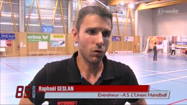 Handball | Les Olonnes - L'Union : Interview de R. Geslan
