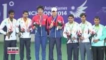 S.Korea wins men's tennis doubles gold
