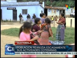 Tensa calma se vive en un pueblo de Guatemala dividido por cementera