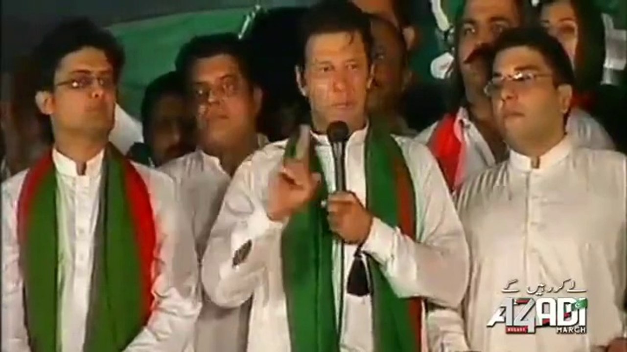 Imran Khan Answering Questions Of Sit-in Participants