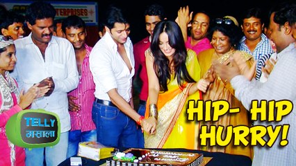 Aahil And Sanam Cake Cutting Celebration In Qubool Hai| Zee Tv