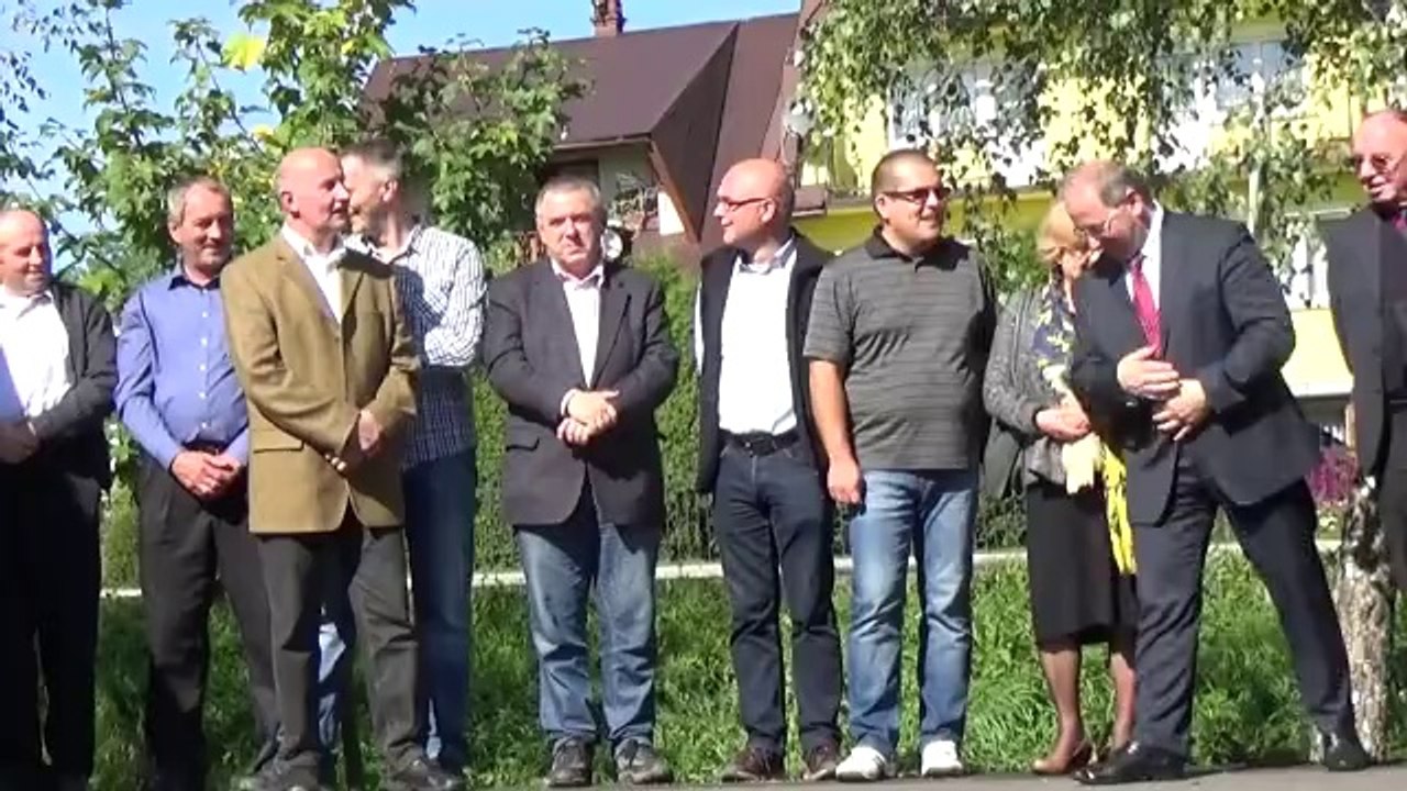 29.09.2014 r. - uroczyste poświęcenie i oddanie do użytku ścieżki rowerowej