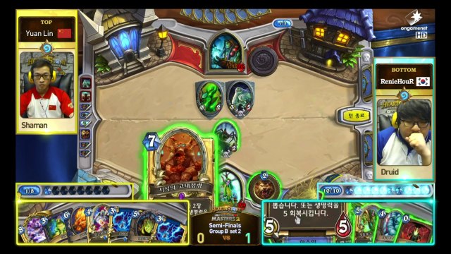 [VOD] OGN HEARTHSTONE KR-CN MASTERS 2014 Season2 「Semi-Finals」- 3