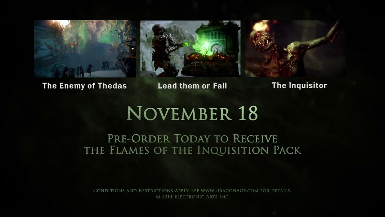 Dragon Age : Inquisition Gameplay - Feature - Character Creation