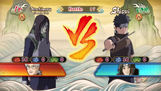 Orochimaru VS Shisui Uchiha In A Naruto Shippuden Ultimate Ninja Storm Revolution Match / Battle / Fight