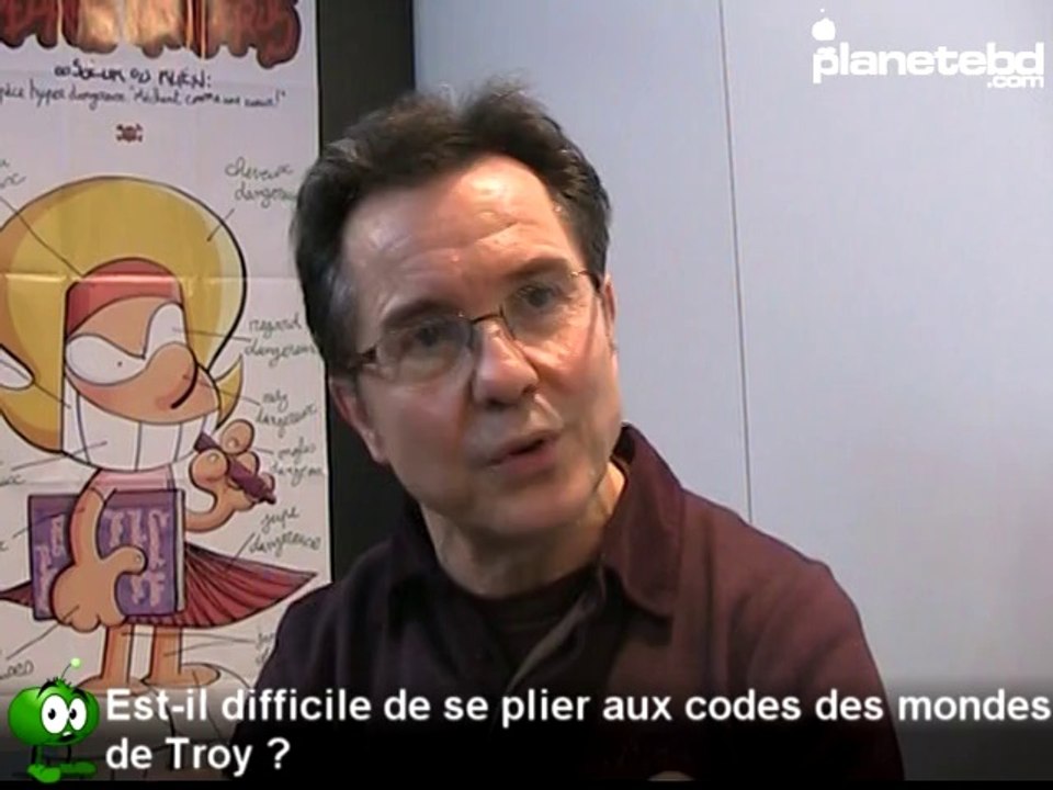 Ciro Tota en interview pour PlaneteBD.com