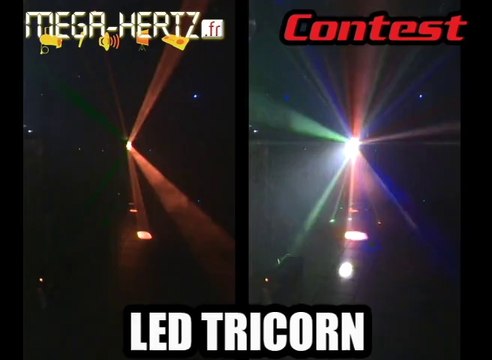 CONTEST - LED TRICORN Effet en Triangle avec 5 LEDs 3 W