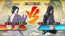 Sasuke Uchiha VS Orochimaru In A Naruto Shippuden Ultimate Ninja Storm Revolution Match / Battle / Fight