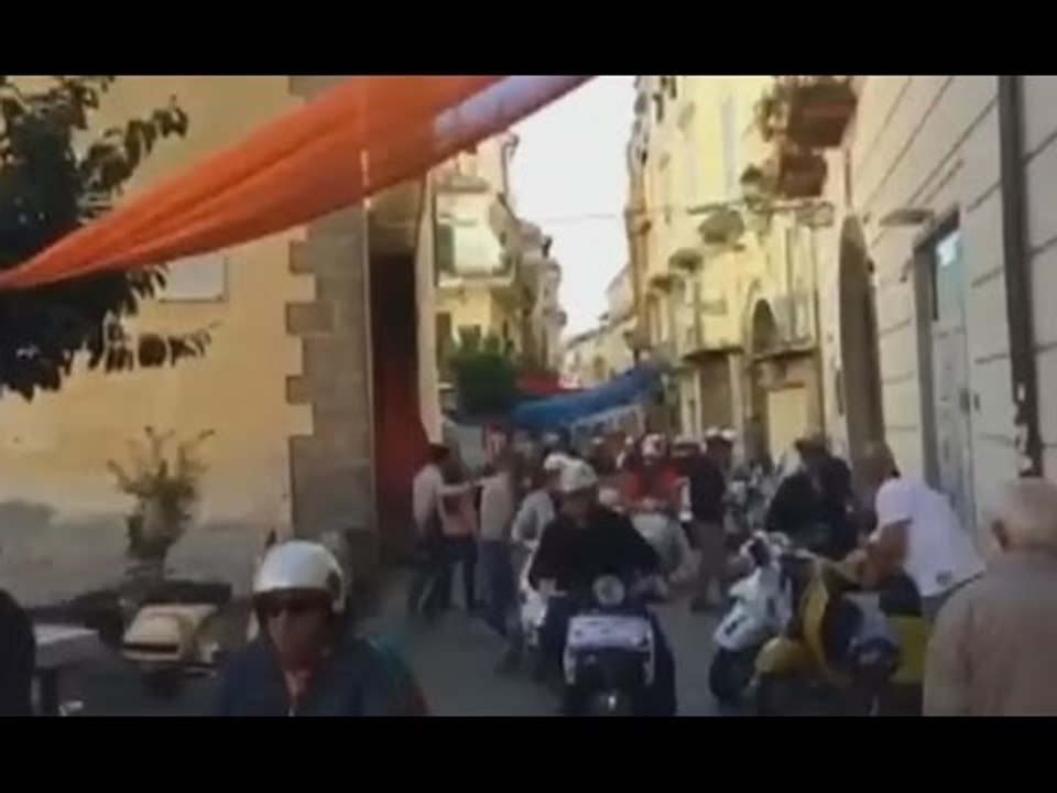 Aversa (CE) - Primo Vesparaduno in Via Seggio (28.09.14)