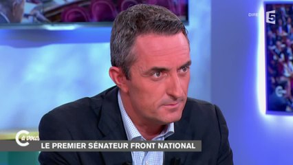 Stéphane Ravier, sénateur FN et cumulard opposé au sénat... et au cumul - C à vous - 29/09/2014