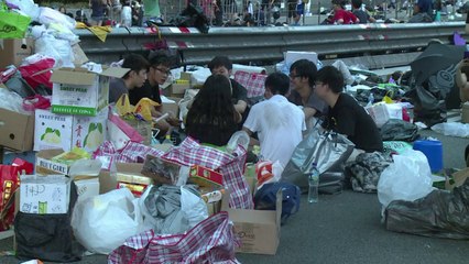 A Hong Kong, les manifestants déterminés à faire plier Pékin