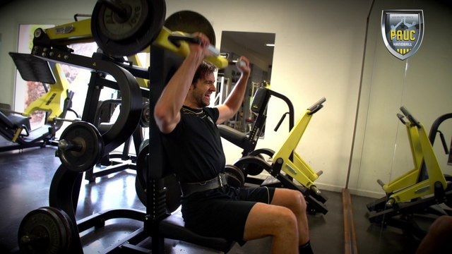 La préparation des handballeurs Aixois en musique