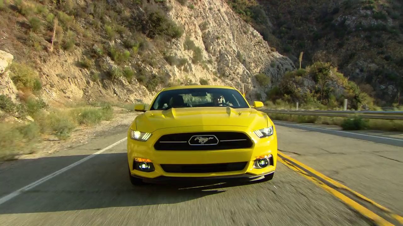 Ford Mustang 2015 in LA… Soir Mag 08 10 2014