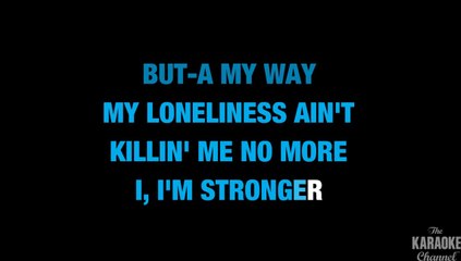 Stronger in the Style of _Britney Spears_ karaoke video with lyrics (no lead vocal)