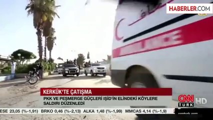 Kürtler Kerkük'te IŞİD'le Çatışıyor