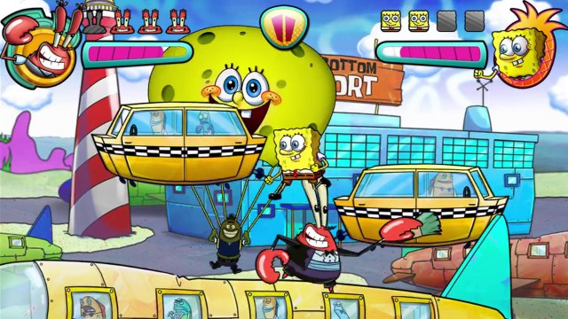 SpongeBob SquarePants VS Mr. Krabs In A SpongeBob SquarePants Bikini Bottom Brawlers Match / Battle / Fight