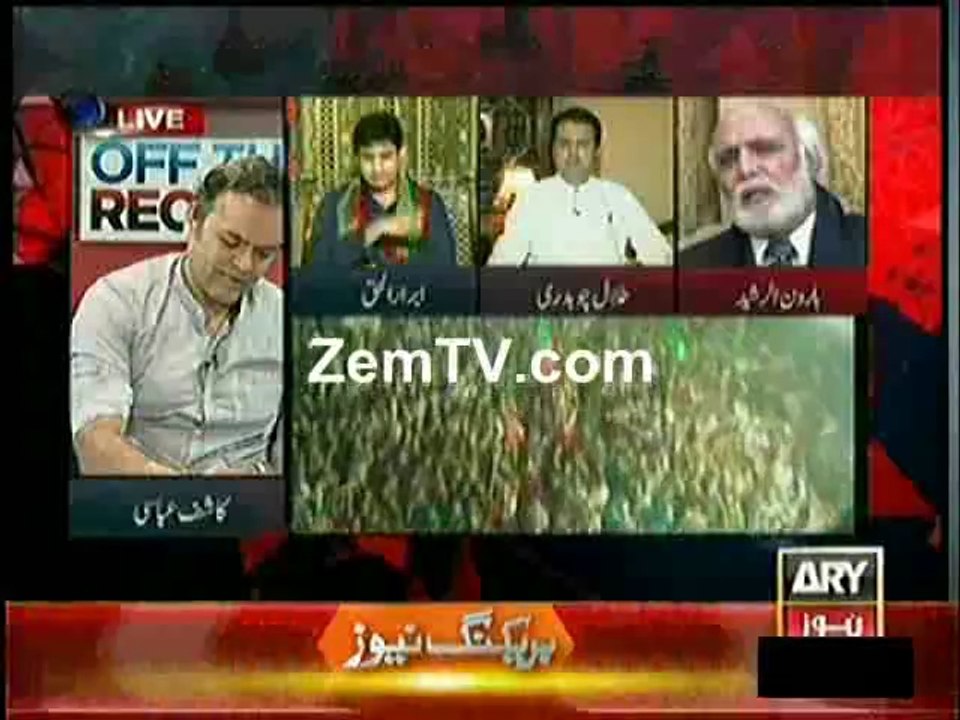 Haroon Rasheed compares Imran's Jalsa With Fatima Jinnah's Jalsa