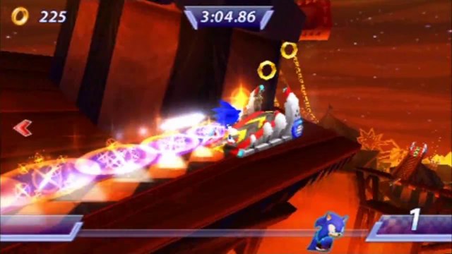Sonic Rivals - Sonic : Zone Sky Park Acte 2