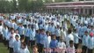 Government High School Hazro while daily parade time at morning (Video Documentary).