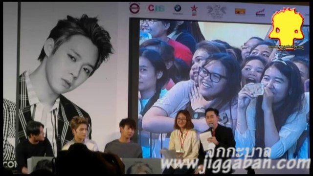 Presscon. 2014 JYJ Asia Tour Concert in Thailand The Return of The King #1