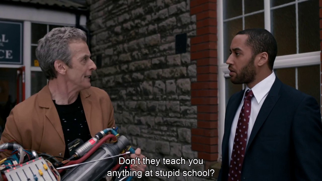 "This Is Very, Very Important!" - Doctor Who S08E06 The Caretaker - Full HD