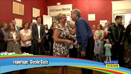 Remise des diplômes du travail 2014 à l’hôtel de ville du Cateau