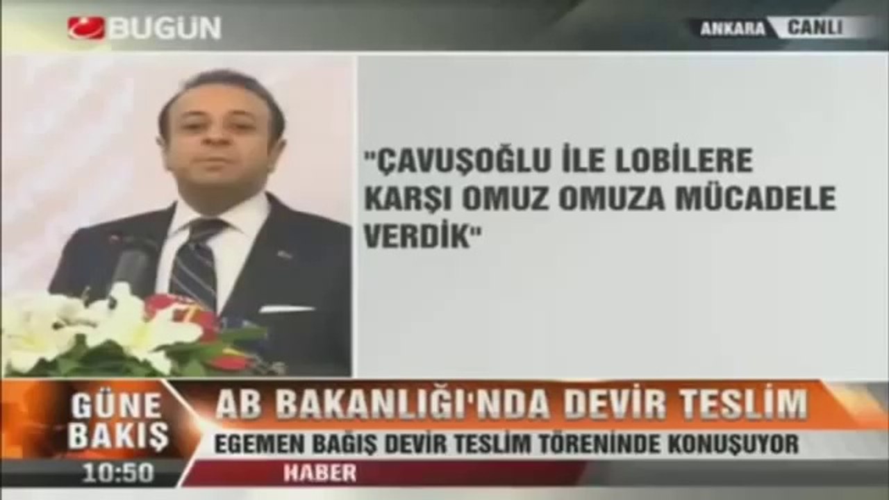 Fıkrasına Gülünmeyen Egemen Bağış