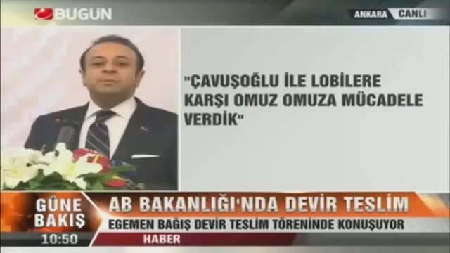 Fıkrasına Gülünmeyen Egemen Bağış