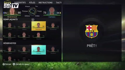 Comment sans Zlatan et en niveau légende, j’ai battu le Barça avec le PSG à FIFA 15 - Les compositions