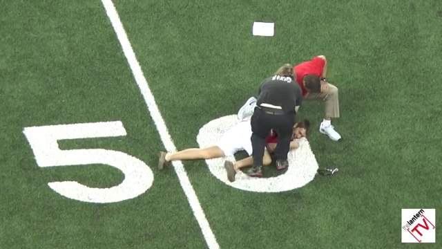 Ohio State Coach Anthony Schlegel Body Slams Fan Streaker