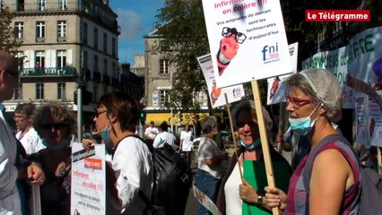 Professions libérales. 500 manifestants à Quimper