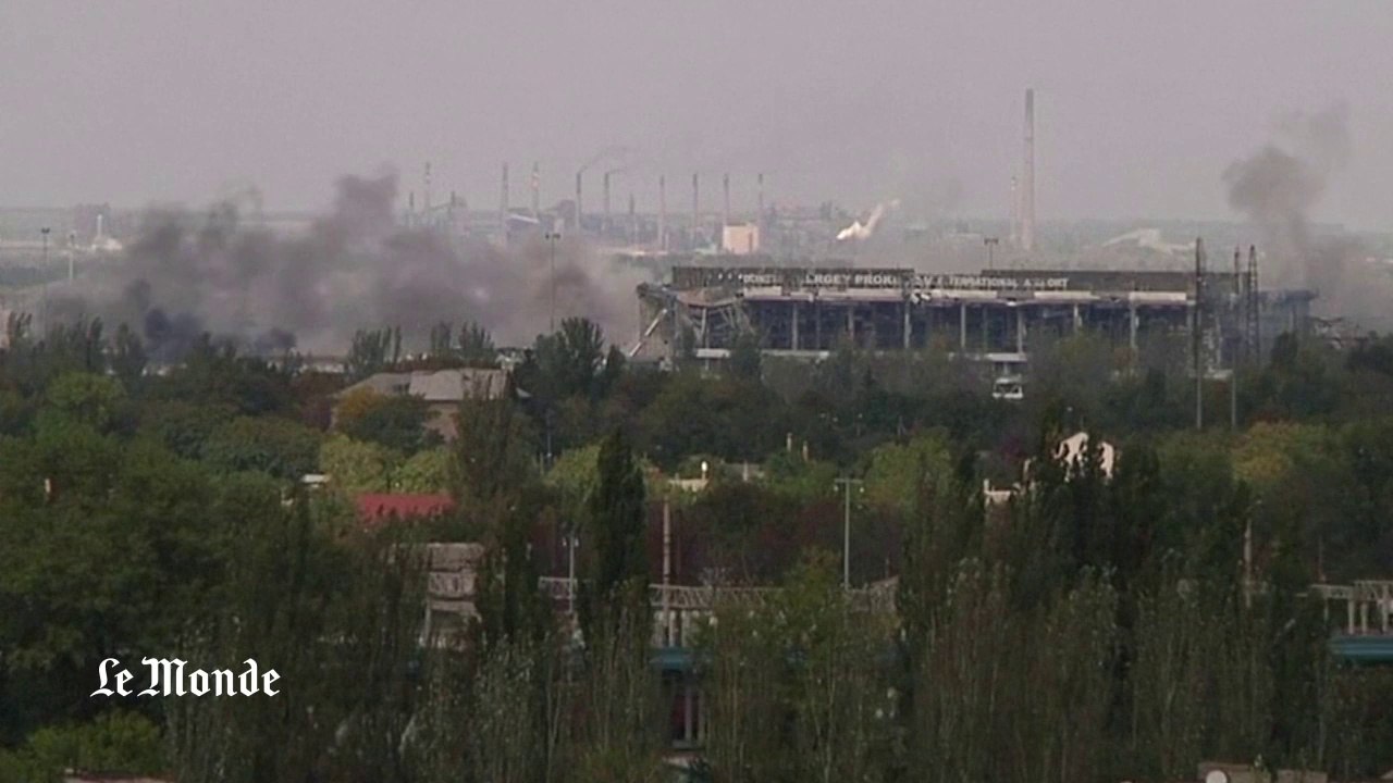 Violents affrontements à l'aéroport de Donetsk