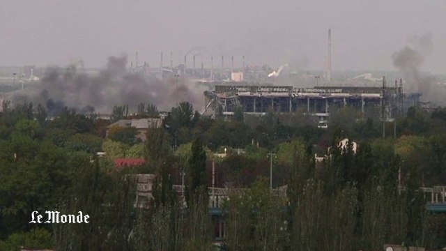 Violents affrontements à l'aéroport de Donetsk